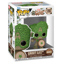 Funko POP! We Are Groot - Groot as Capitan America