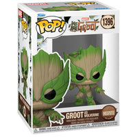Funko POP! We Are Groot - Groot as Wolverine