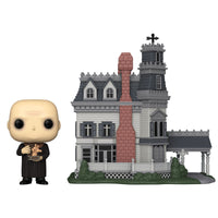 Funko POP Town The Addams Family - Uncle Fester & Addams Family Mansion