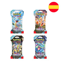 Sleeve Booster Escarlata y Púrpura - Corona Astral ESPAÑOL