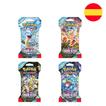Sleeve Booster Escarlata y Púrpura - Corona Astral ESPAÑOL