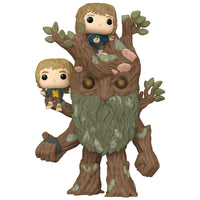 Funko POP Super El Señor de los Anillos - Treebeard with Merry & Pippin