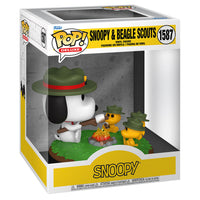 Funko POP! Deluxe Peanuts - Snoopy & Beable Scouts