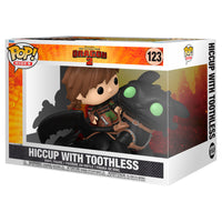 Funko POP Rides Deluxe Como Entrenar a tu Dragon 2 - Hiccup with Toothless