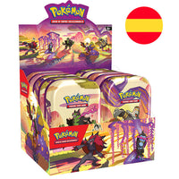 Mini lata Escarlata y Púrpura - Fabula Sombría SV6 Pokémon ESPAÑOL