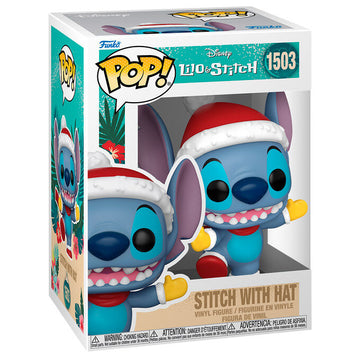 Funko POP! Disney - Stitch with Santa Hat
