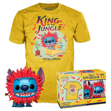 Funko POP! & Tee Disney Stitch Costume Simba