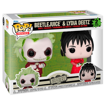 Funko POP! 2 pack Beetlejuice 2 - Beetlejuice & Lydia Deetz