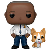 Funko POP! Brooklyn Nine-Nine - Captain Holt with Cheddar