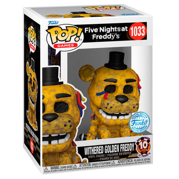 Funko POP! Five Night at Freddys - Withered Golden Freddy (Exclusive)