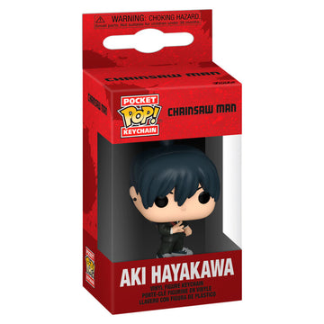 Llavero Pocket POP Chainsaw Man - Aki Hayakawa