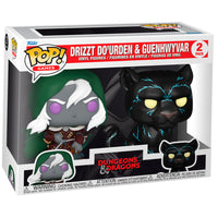 Funko POP! Dragones y Mazmorras - Drizzt Dourden & Guenhwyvar (Pack de 2)