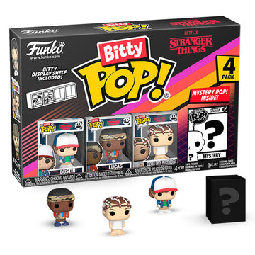 Funko Bitty POP! Blister 4 figuras Stranger Things - Dustin