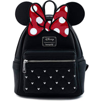 Mochila Loungefly Bow Minnie Disney 26 cm.