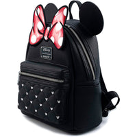 Mochila Loungefly Bow Minnie Disney 26 cm.