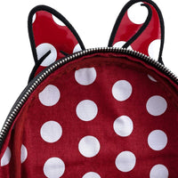 Mochila Loungefly Bow Minnie Disney 26 cm.