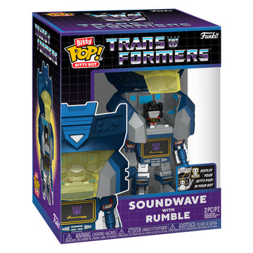 Funko POP! Bitty Bots - Transformers Soundwave with Rumble