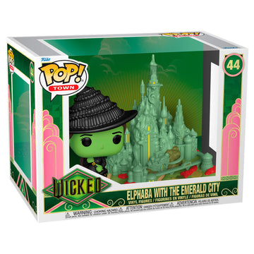 Funko POP! Town Wicked - Elphaba with the Emerald City