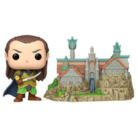 Funko POP! El Señor de los Anillos - Elrond with Rivendell