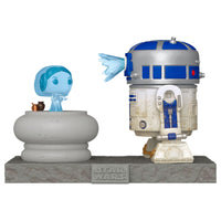 Funko POP! Star Wars - R2-D2 and Princess Leia Hologram (Deluxe)