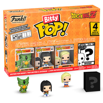 [Pre-pedido] Blister 4 figuras Bitty POP Dragon Ball Z - Frieza