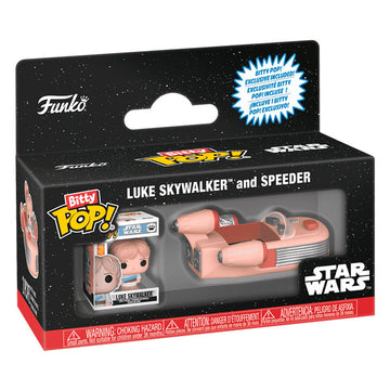 Bitty Pop Rides Star Wars - Luke Skywalker and Speeder