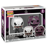 Blister 2 llaveros Pocket POP Pesadilla Antes de Navidad - Jack & Oogie Boogie