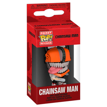 Llavero Pocket POP Chainsaw Man - Denji with Pochita