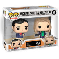 Funko POP! The Office - Michael Scott & Holly Flax (Pack 2)