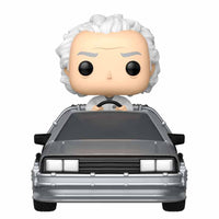 Funko POP! Rides Deluxe Regreso al Futuro - Doc With Time Machine