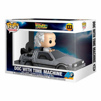 Funko POP! Rides Deluxe Regreso al Futuro - Doc With Time Machine