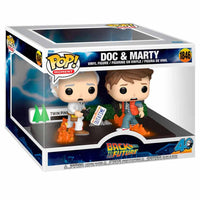 Funko POP! Moments Regreso al Futuro - Doc & Marty