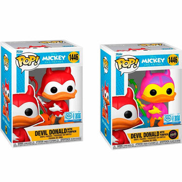 Funko POP! Disney - Devil Donald with Pumpkin Exclusive (Posible Chase)