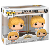 Funko POP! Disney Hotel, dulce hotel: Las aventuras de Zack y Cody (Pack 2)