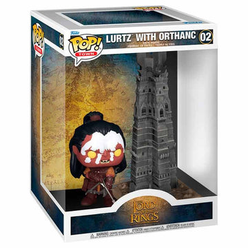 Funko POP! Town El Señor de los Anillos - Lurtz with Orthanc