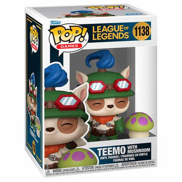 Funko POP! League of Legends - Teemo with Mushroom
