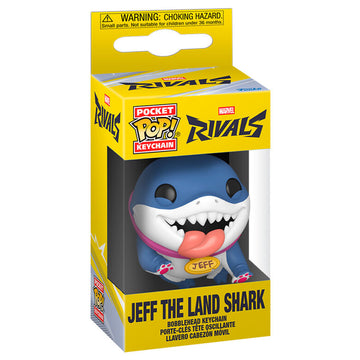Llavero Pocket POP Marvel Rivals - Jeff the Land Shark