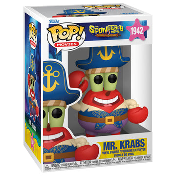 Funko POP! Bob Esponja Una Nueva Aventura Pirata - Mr. Krabs