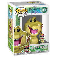 Funko POP! Disney Tiana y el Sapo - Louis with Raymond