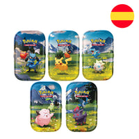 Caja/Expositor 10 Mini Latas Megaevolución - Héroes Ascendentes M2a ESPAÑOL