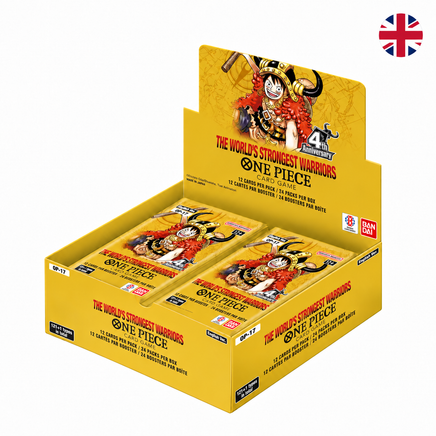 ONE PIECE TCG: The World's Strongest Warriors OP17 Booster Box - INGLÉS