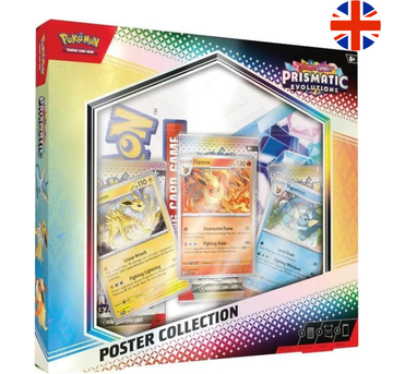 Blister Poster Scarlet & Violet - Prismatic Evolutions SV8.5 INGLÉS