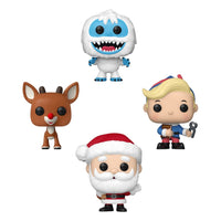 Funko Pocket POP! Rudolph Pack de 4 Figuras - Tree Holiday 4 cm