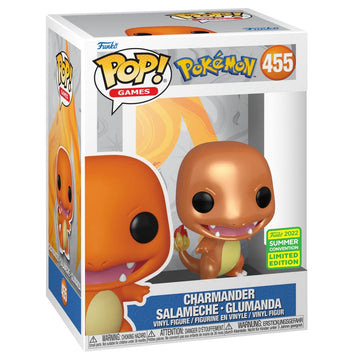 Funko POP! Charmander Orange (Metalico) - POKEMON EXCLUSIVO