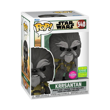 Funko Pop! Krrsantan (Flocked) - El Libro de Boba Fett EXCLUSIVO