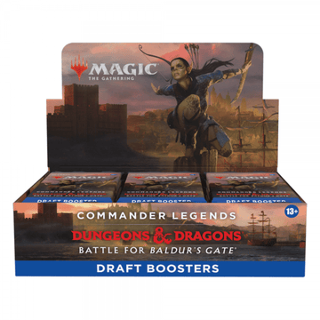 Draft Booster Display Commander Legends Baldur's Gate Español
