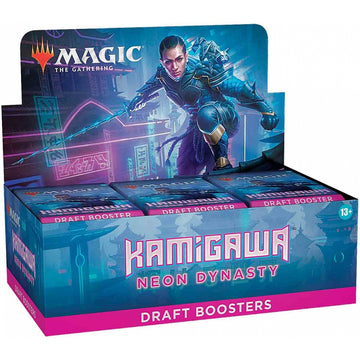 Draft Booster Display Kamigawa Neon Dinasty Spanish - Cartas Magic The Gathering