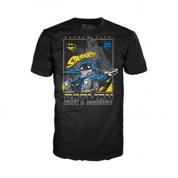 Funko POP! Boxed Tee Batman Drives Gotham DC Comics