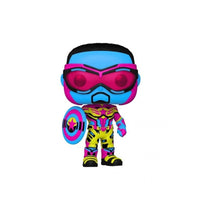Funko POP! F&WS - Captain America (Blacklight) (Exc)