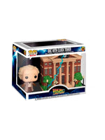 Funko POP! Town Doc With Clock Tower - Regreso Al Futuro
